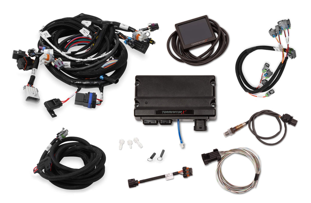 HOLLEY 550-909 - Terminator -X MPFI Kit GM LS1 w/EV6 Inj Harness image