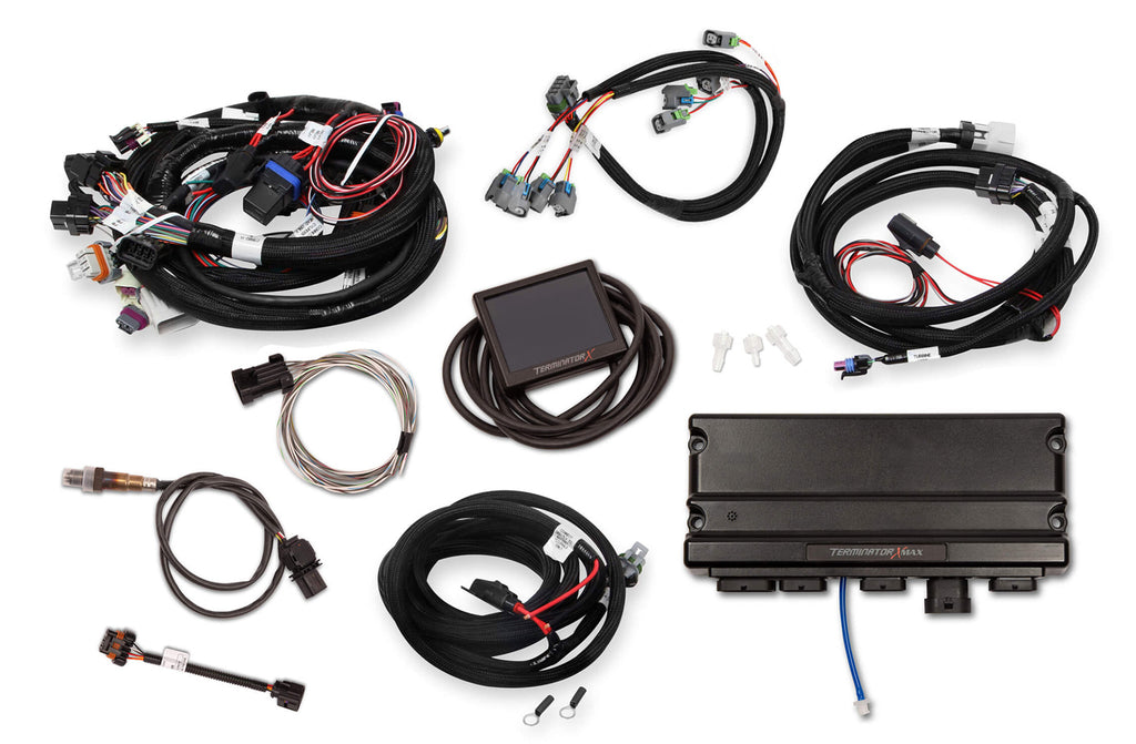 HOLLEY 550-919 - Terminator X-Max MPFI Kit w/Trans LS1 w/EV6 image