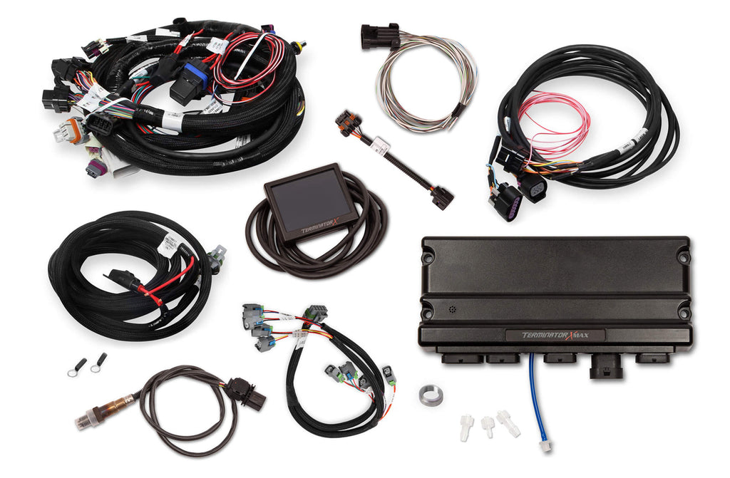 HOLLEY 550-932 - Terminator X Max MPFI Kit w/LS1/LS6 DBW image