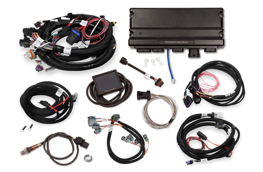 HOLLEY 550-934 - Terminator X Max MPFI Kit w/LS1/LS6 DBW image