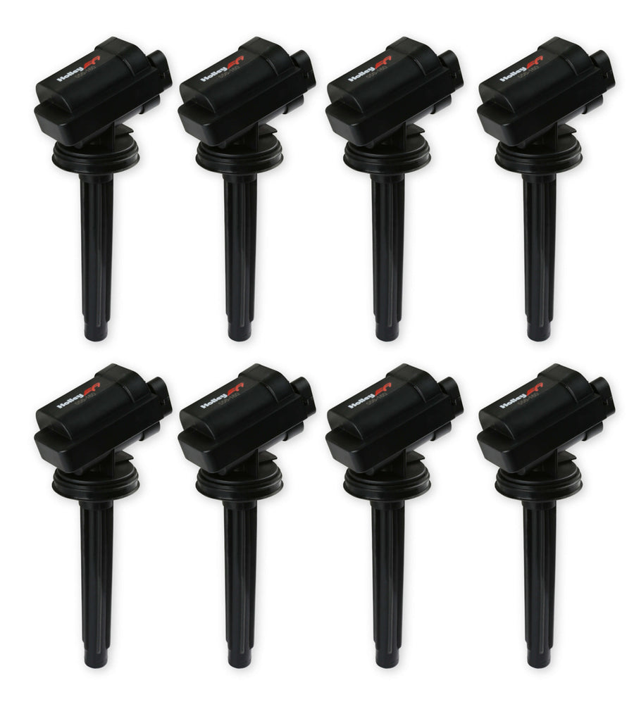 HOLLEY 556-161 - Smart Coil - Ford Coyote 8pk - Black image