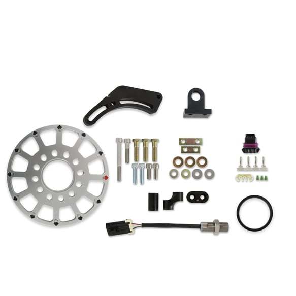 HOLLEY 556-175 - 7.25 12-1X Crank Trigger Kit GM LS Hall Effect image