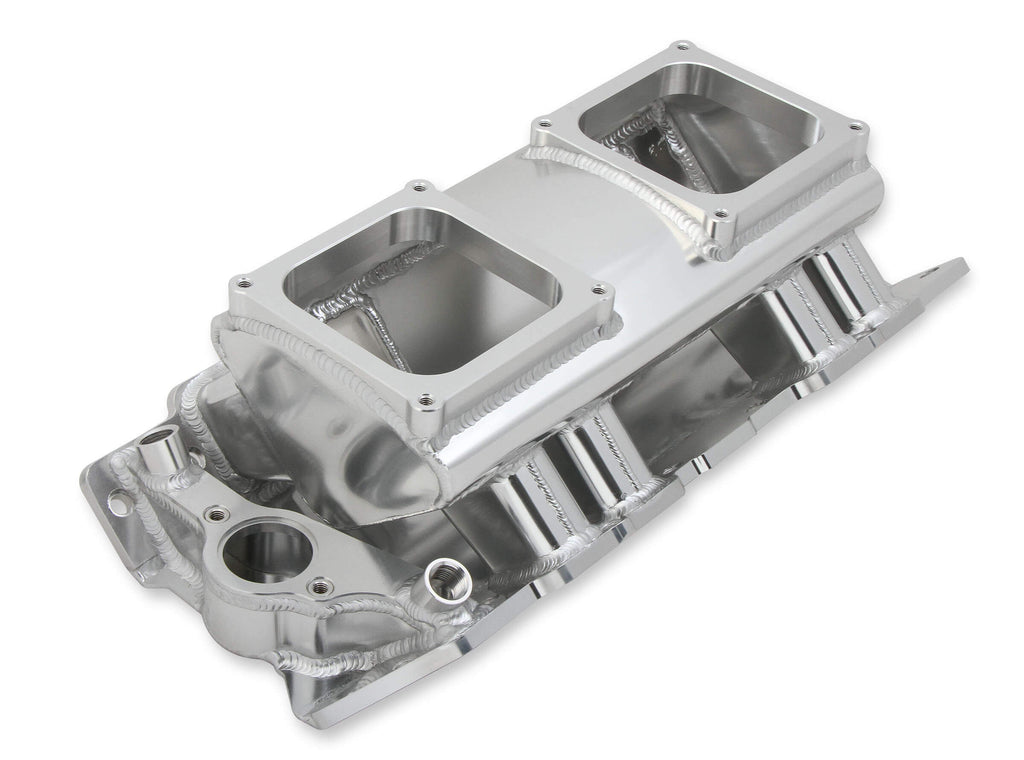 HOLLEY 835171 - BBC Sniper SM Fabricated Intake Manifold - Carb image