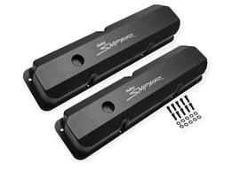 HOLLEY 890001B - Sniper Fabricated Valve Covers  BBF FE Tall image