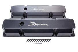 HOLLEY 890005B - Sniper Fabricated Valve Covers  BBM Tall image