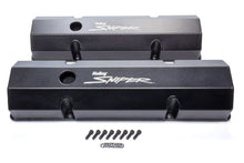 Load image into Gallery viewer, HOLLEY 890010B - Sniper Fabricated Valve Covers  SBC Tall image