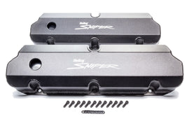 HOLLEY 890011B - Sniper Fabricated Valve Covers  SBF Tall image