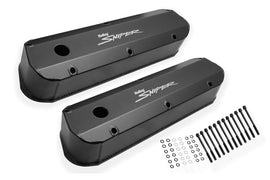 HOLLEY 890012B - Sniper Fabricated Valve Covers  SBF Tall image