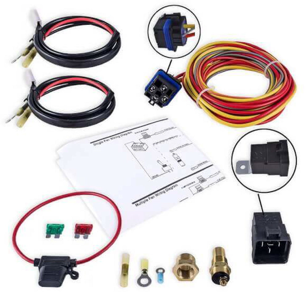 HOLLEY FB403 - Electric Relay Kit - For Frostbite Fan/Shroud Sys image