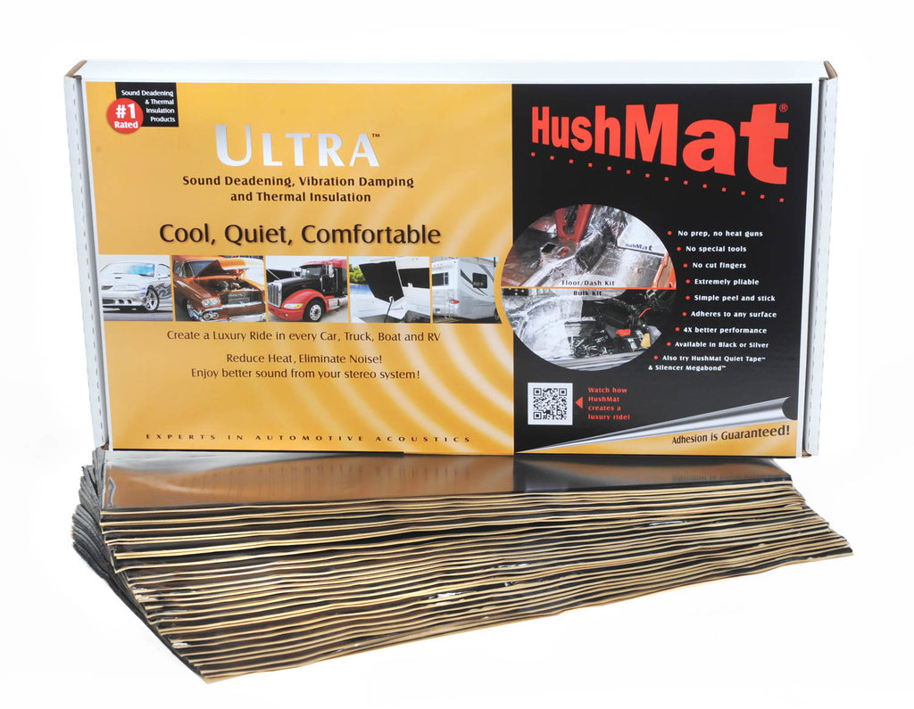 HUSHMAT 10500 - Ultra Bulk Kit- 30 pc 12in.x23in. Black image