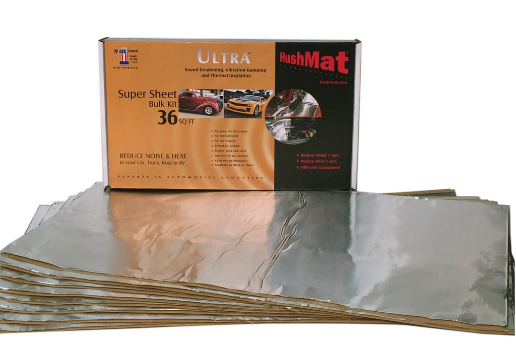 HUSHMAT 10801 - Super Bulk Kit  Contains (9) 18in x 32in Silver image