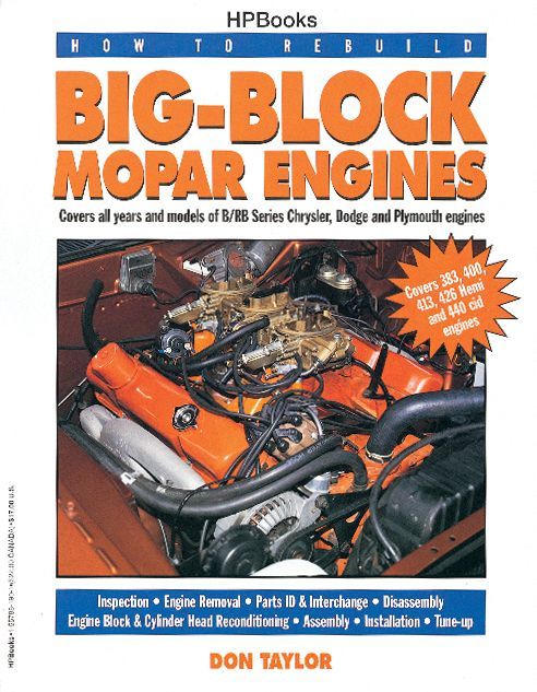 HP BOOKS HP1190 - How To Rebuild BB Mopar  image