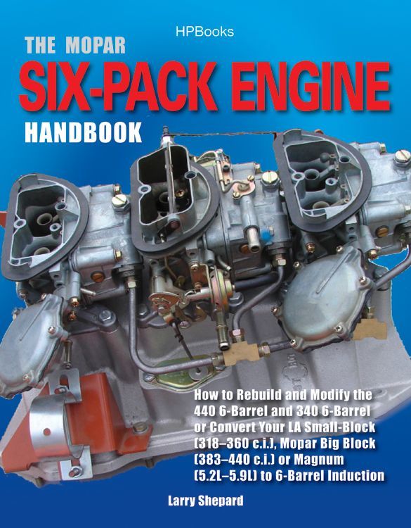 HP BOOKS HP1528 - Mopar 6-Pack Engine Handbook image