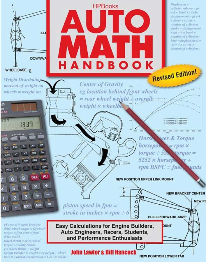 HP BOOKS HP1554 - Auto Math Handbook  image