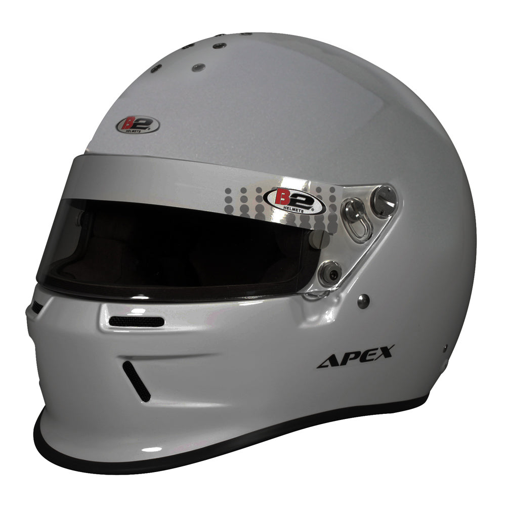 B2 HELMETS - OLD 1531A22 - Helmet Apex Silver 58-59 Medium SA20 image