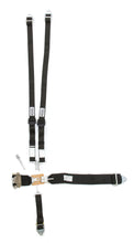 Load image into Gallery viewer, HOOKER HARNESS 52110 - 5-Pt Harness HANS Alum. LL USD Ratchet Adj Black image