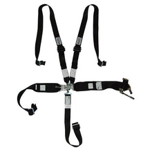 Load image into Gallery viewer, HOOKER HARNESS 53100 - 5-pt Harness System Hans LL USD Rachet Adj Blk image