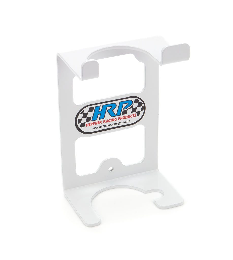 HEPFNER RACING PRODUCTS HRP6298 - Grease Gun Holder Wall Mount White image