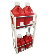 Load image into Gallery viewer, HEPFNER RACING PRODUCTS HRP6359-6-WHT - Jug Rack 6 Position White image