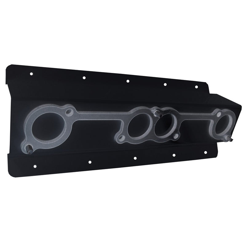 HEPFNER RACING PRODUCTS HRP6700A-BLK - Header Rack Spreadport Angle Mount Black image