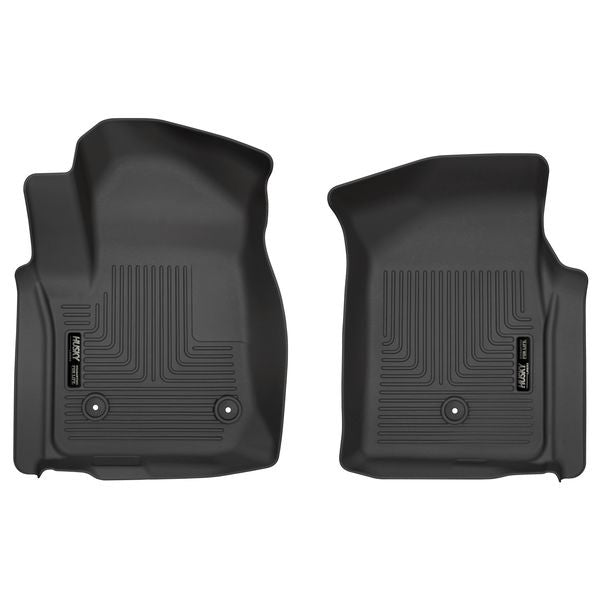 HUSKY LINERS 13201 - 19-  GM P/U Front Floor Liners Black image