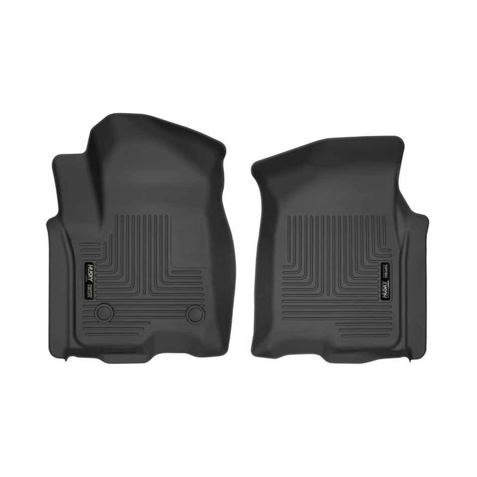 HUSKY LINERS 13211 - 19-   GM P/U Front Floor Liners Black image