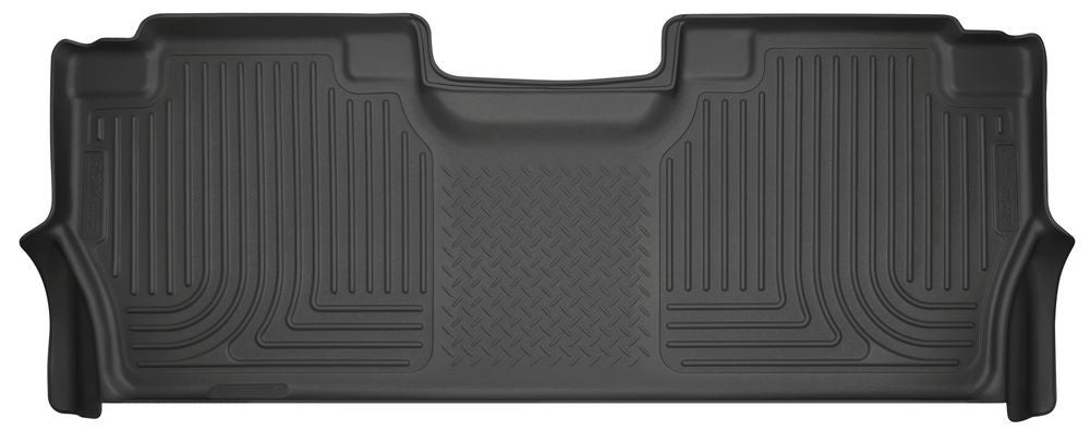 HUSKY LINERS 14401 - 17-   Ford F250 Rear Floor Liners Black image