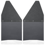 Kick Back Mud Flaps 12in Wide Black