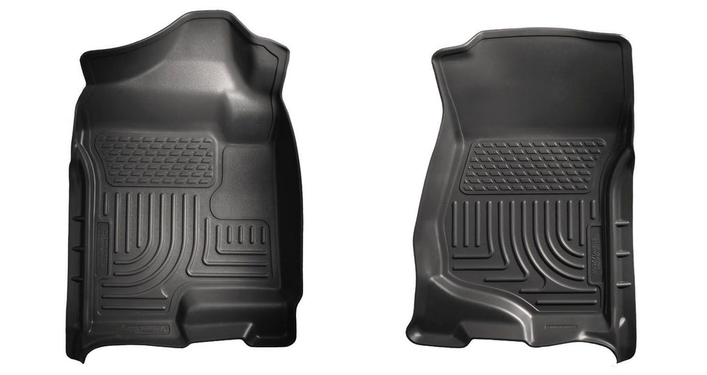 HUSKY LINERS 18201 - 07-   GM 2500HD Crew Cab Floor Liners Black image