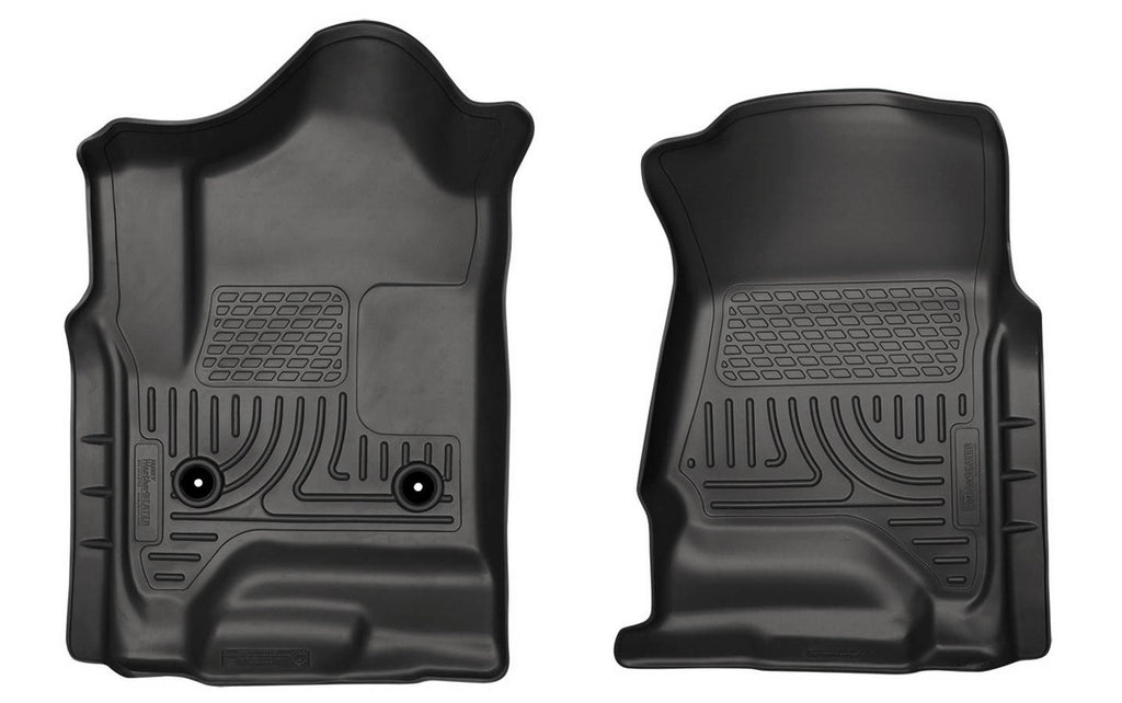 HUSKY LINERS 18241 - 15-   GM 2500HD Reg Cab Floor Liners Black image