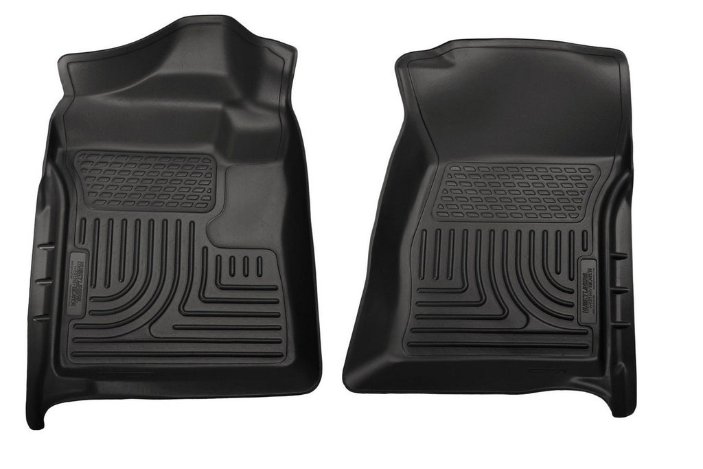 HUSKY LINERS 18721 - 12-   F250 Reg Cab Floor Liners Black image