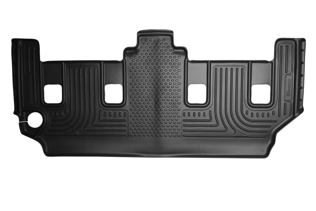 HUSKY LINERS 19091 - 08-   Grand Caravan 3rd Seat Floor Liners Black image