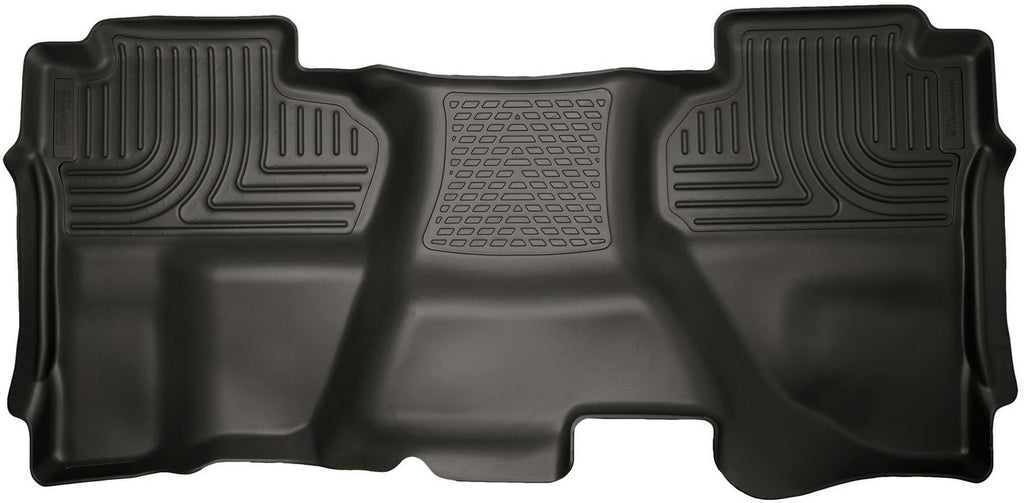 HUSKY LINERS 19241 - 15-   GM 2500HD Dbl Cab Floor Liners Black image