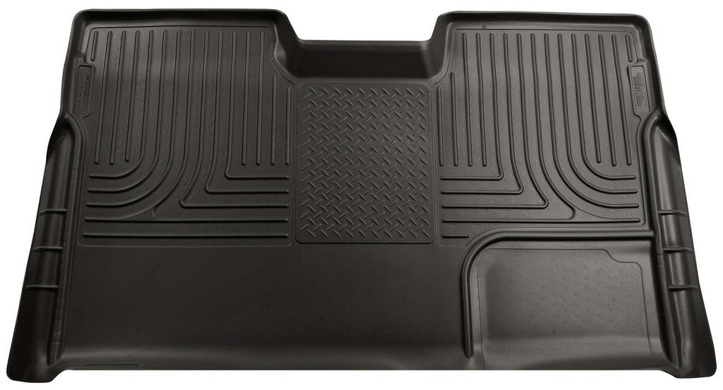 HUSKY LINERS 19331 - 09-14 F150 Super Crew Floor Liner Black image