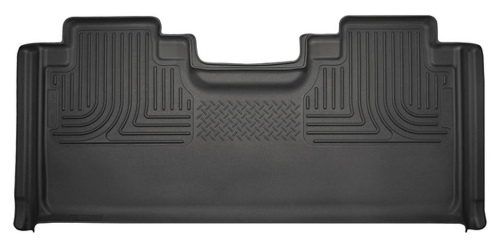 HUSKY LINERS 19361 - 17-   Ford F250 Rear Floor Liners Black image