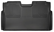 Load image into Gallery viewer, HUSKY LINERS 19371 - 15-  Ford F150 Supercrew Rear Floor Liners Black image