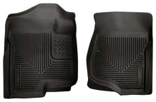 Load image into Gallery viewer, HUSKY LINERS 53101 - GM X-Act Contour Floor Liners Front Black image