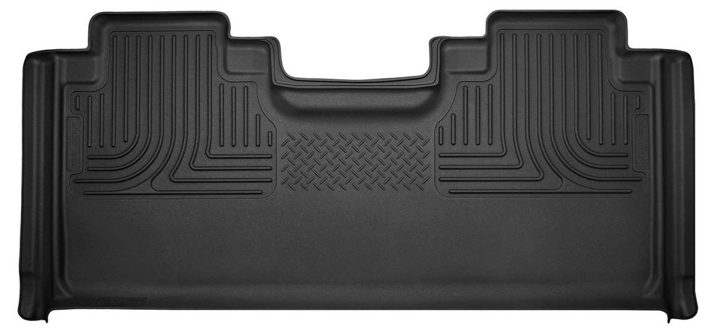 HUSKY LINERS 53451 - Ford X-Act Contour Floor Liners Rear Black image