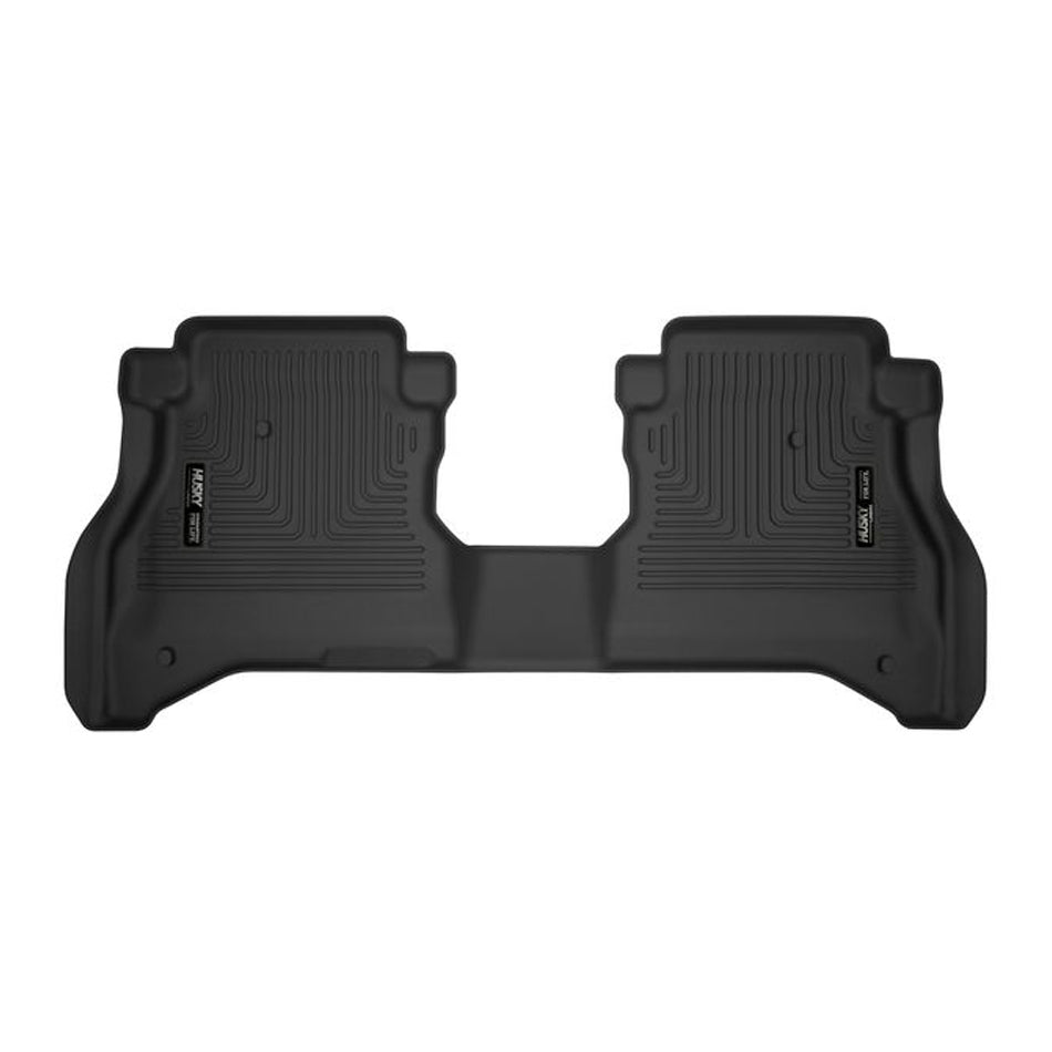 HUSKY LINERS 53691 - Dodge X-Act Contour Floor Liners Rear Black image