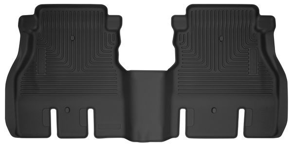 HUSKY LINERS 54631 - 18-   Jeep JL 4 Door Rear Floor Liners Black image