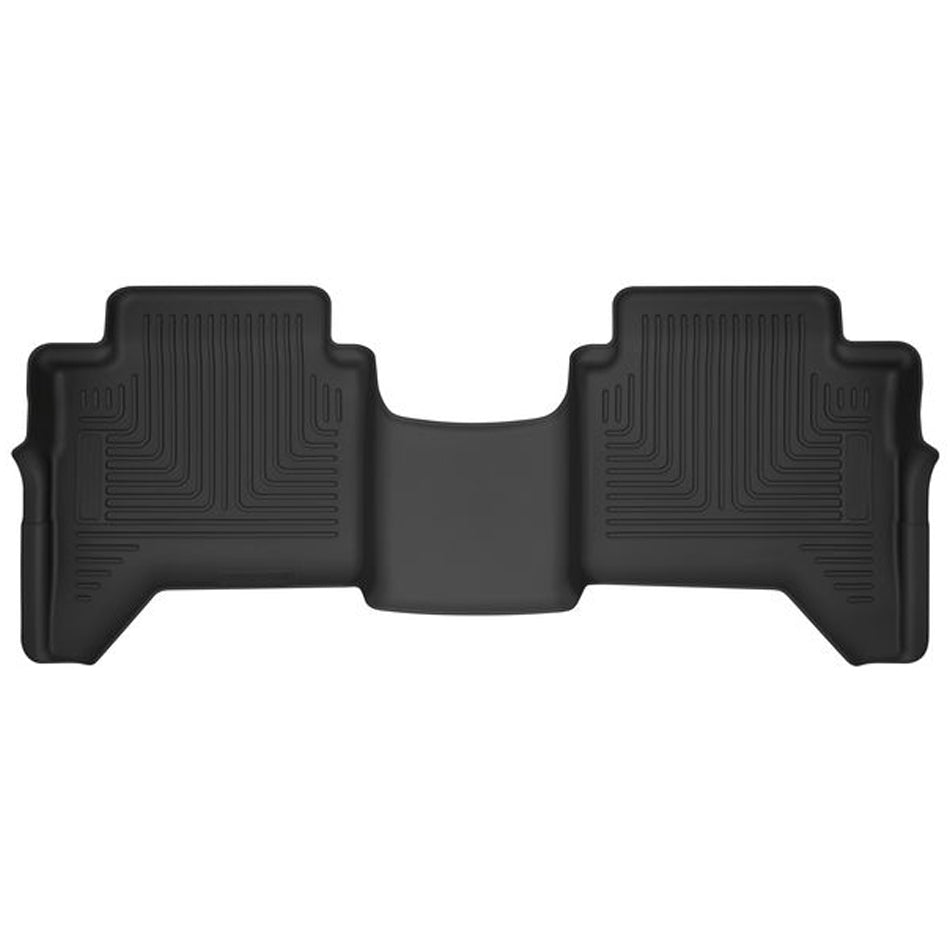 HUSKY LINERS 54711 - Ford X-Act Contour Floor Liners Rear Black image