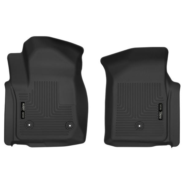 HUSKY LINERS 54981 - 19-  GM P/U Front Floor Liners Black image