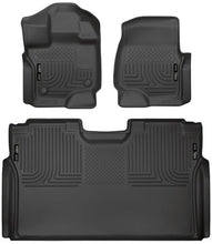 Load image into Gallery viewer, HUSKY LINERS 94041 - Front &amp; 2nd Seat Floor L iners Weatherbeater image