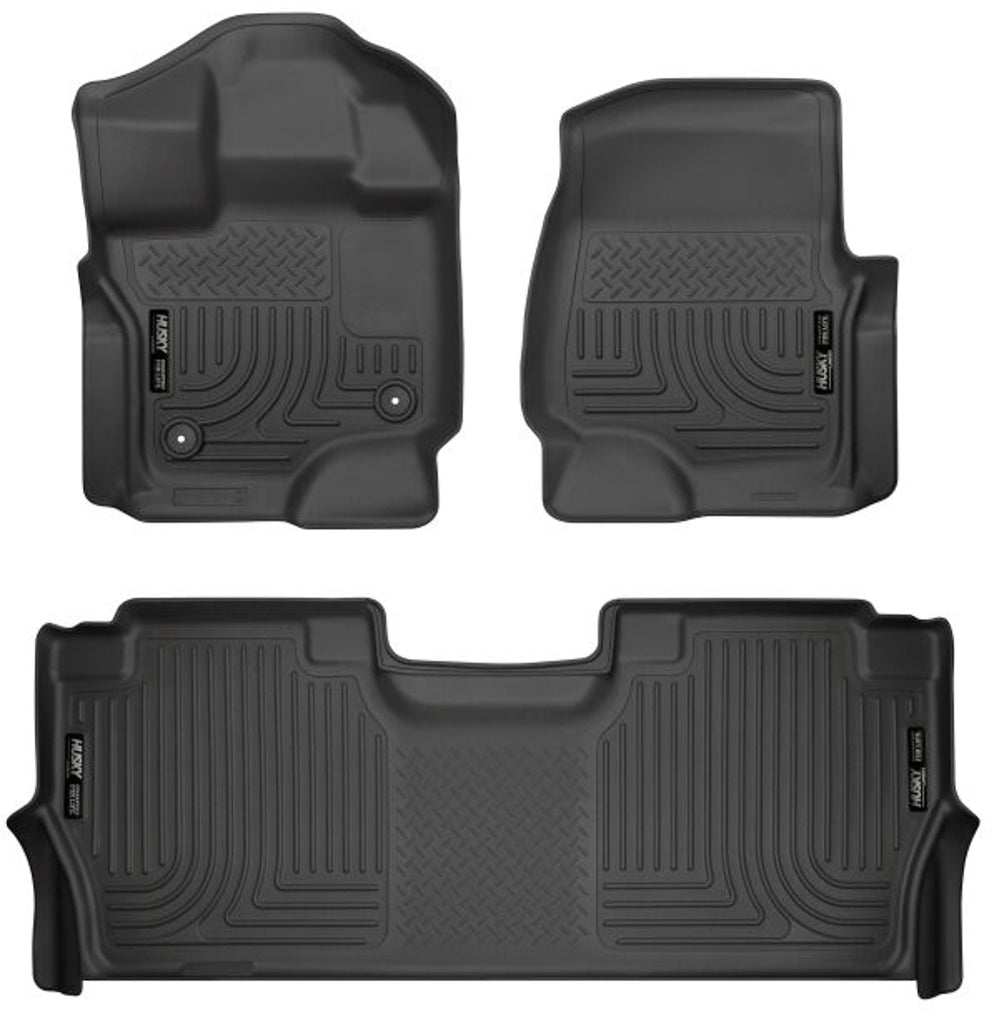 HUSKY LINERS 94121 - Front & 2nd Seat Floor Liners image