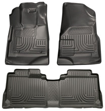 Load image into Gallery viewer, HUSKY LINERS 98131 - 10- Equinox/Terrain frt/ 2nd Seat Flr Liners Blk image