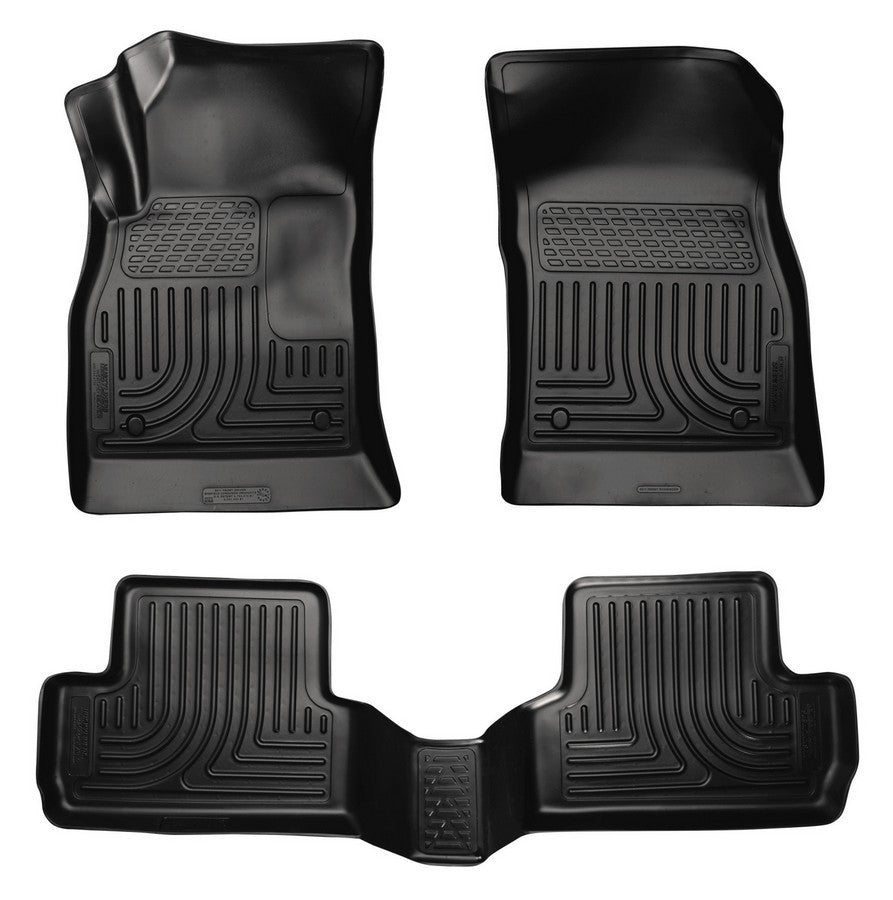 HUSKY LINERS 98171 - 12-15 Buick Verano Front & 2nd Seat Floor Liners image