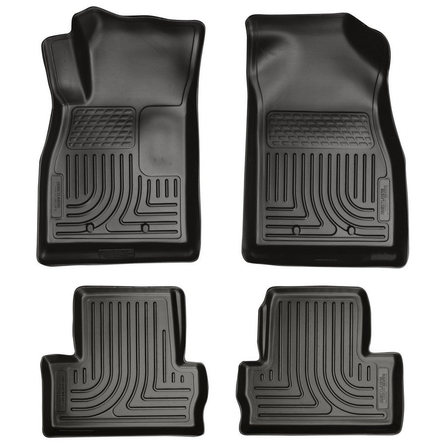 HUSKY LINERS 98181 - 11-  Chevy Volt Front/ 2nd Floor Liners Black image