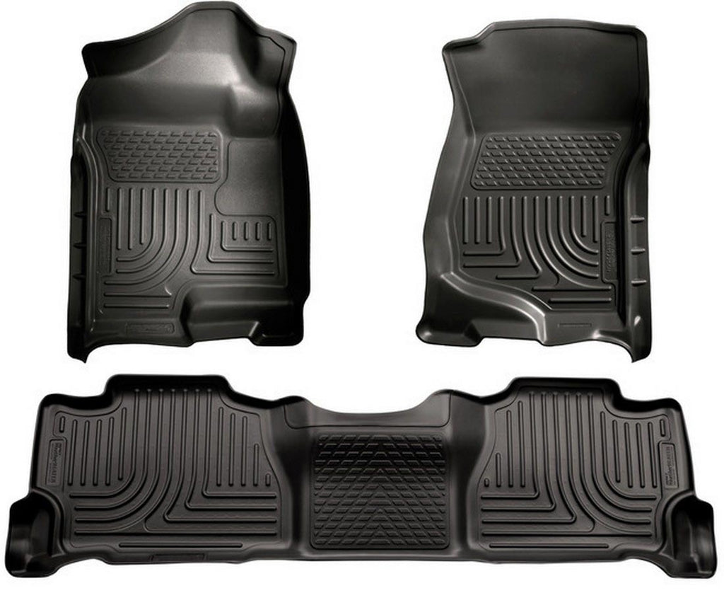 HUSKY LINERS 98261 - 07-14 Suburban Floor Liners Black image