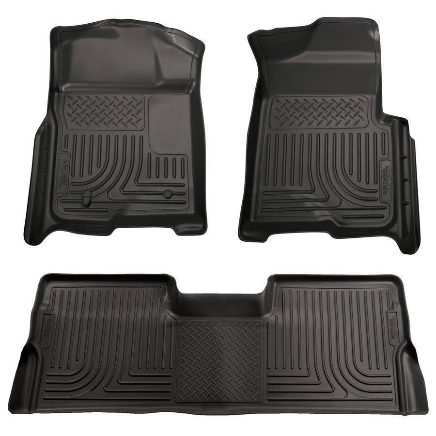 HUSKY LINERS 98331 - 09- F150 Super Cab Front 2nd Seat Liners image