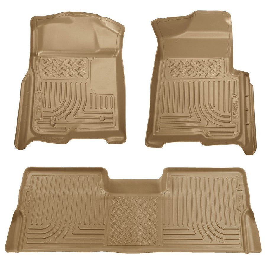 HUSKY LINERS 98333 - 09- F150 Super Cab Front 2nd Seat Liners image